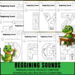 Beginning Sounds Worksheets Printable – 200+ Alphabet Phonics Pages for Preschool & Kindergarten - Image 2