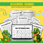 Beginning Sounds Worksheets Printable