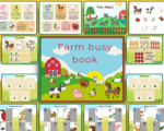 animals busy book printable