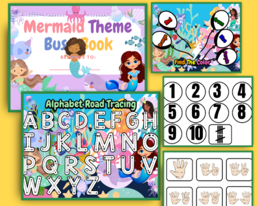 animals busy book printable
