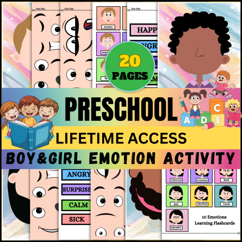 emotion activities for preschoolers