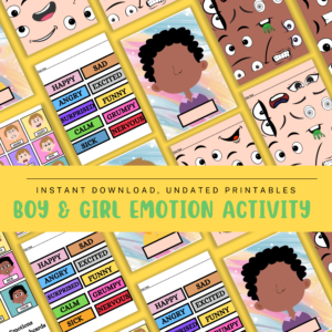 emotion activities for preschoolers