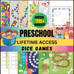preschool dice games printable
