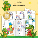 preschool dice games printable