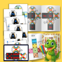 preschool dice games printable