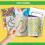 preschool dice games printable