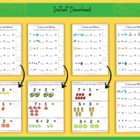 Addition Worksheets for Preschoolers