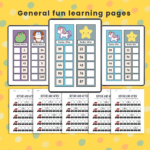 before and after number worksheets