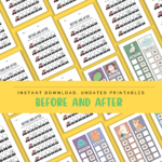 before and after number worksheets