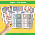 before and after number worksheets