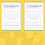 abc tracing worksheets for preschoolers