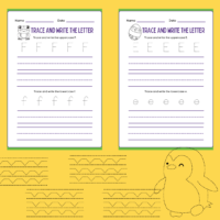 abc tracing worksheets for preschoolers
