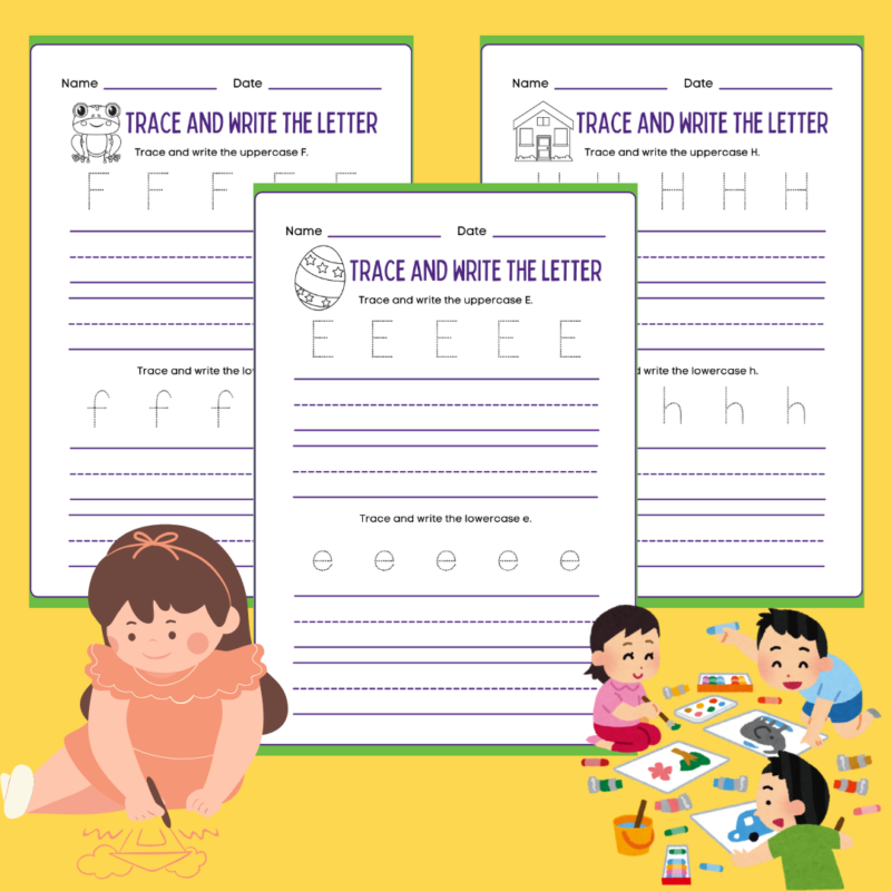 abc tracing worksheets for preschoolers