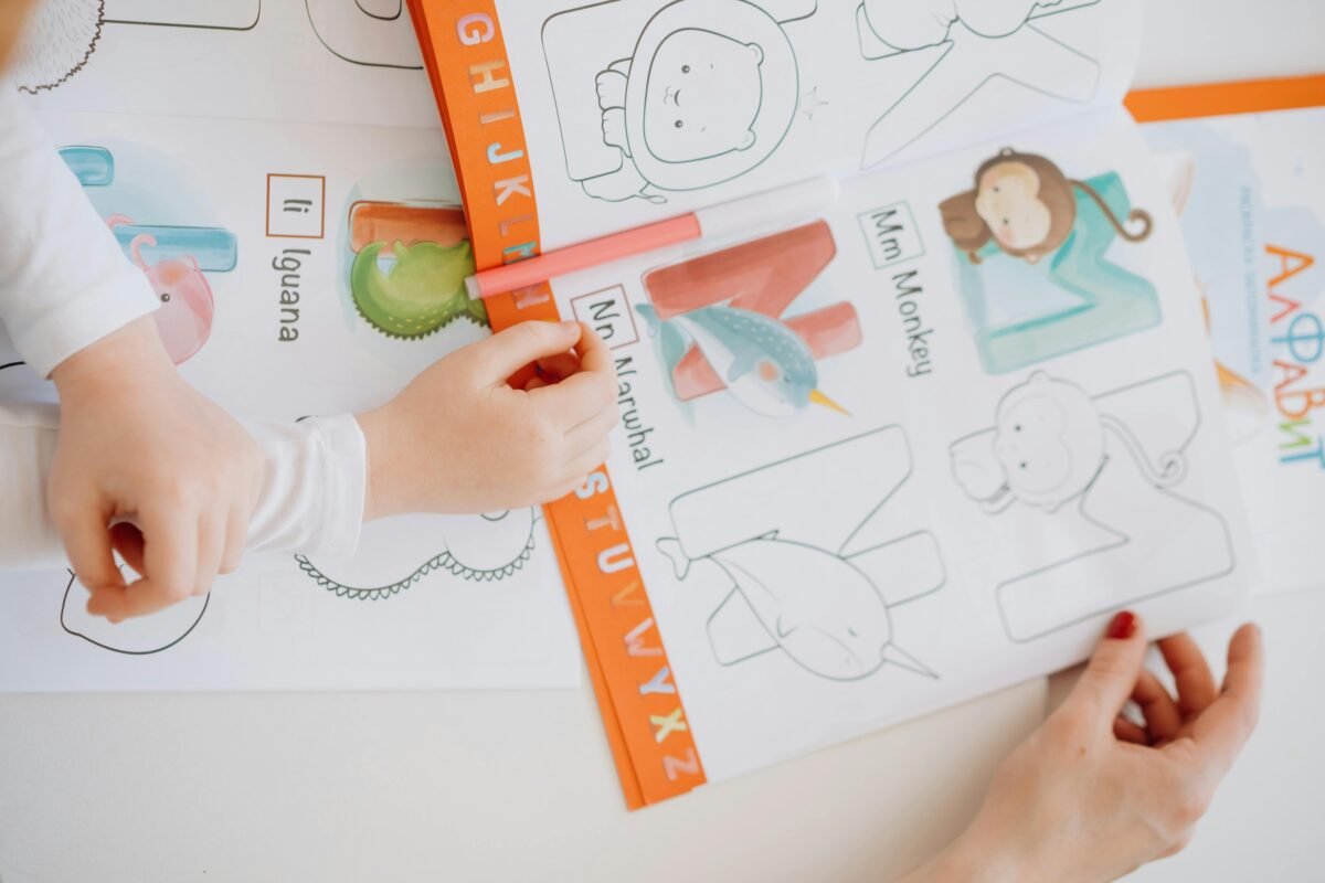 alphabet learning with printable worksheets
