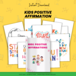 Kids Positive Affirmation Cards – 70+ Pages for Confidence & Growth - Image 5