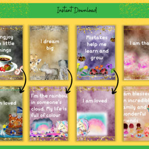 Kids Positive Affirmation Cards – 70+ Pages for Confidence & Growth - Image 6