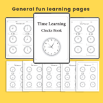 Learning Time Worksheets for Kids – Over 300 Pages - Image 7