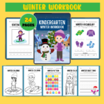 Winter Workbook for Kindergarten