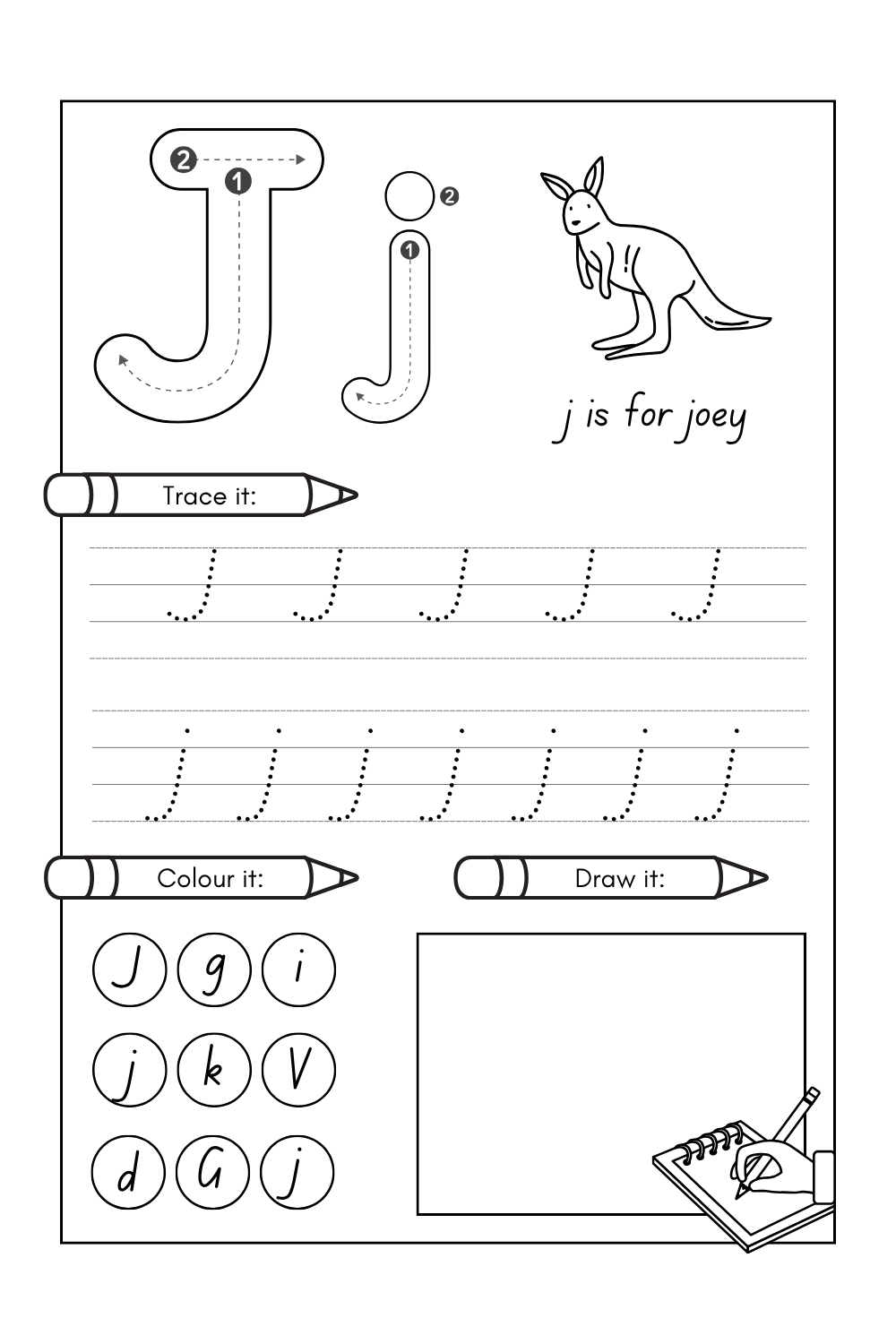 Letter L Worksheets PDF for Preschool