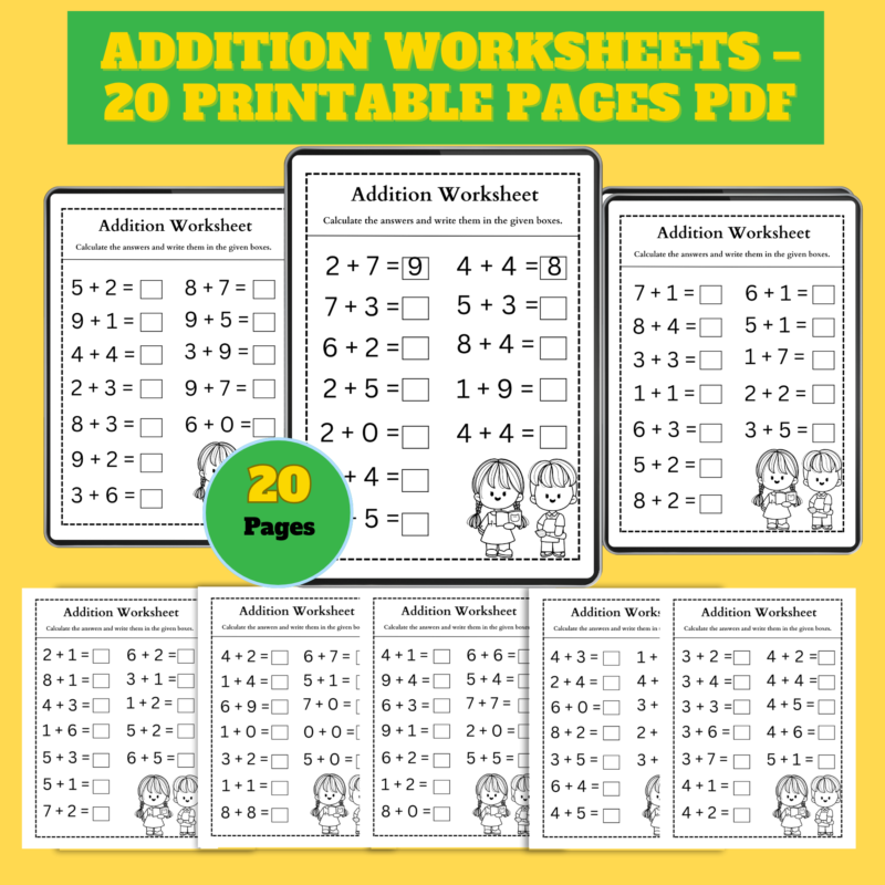 Addition Worksheets