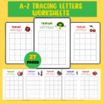 A–Z Tracing Letters Worksheets