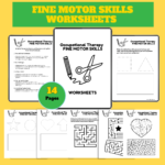 Fine Motor Skills Worksheets