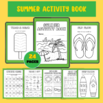 Summer Activity Book – 23 Fun Printable Worksheets for Kids