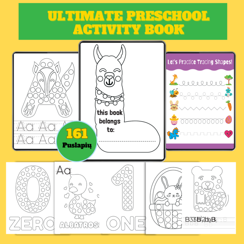 Ultimate Preschool Activity Book