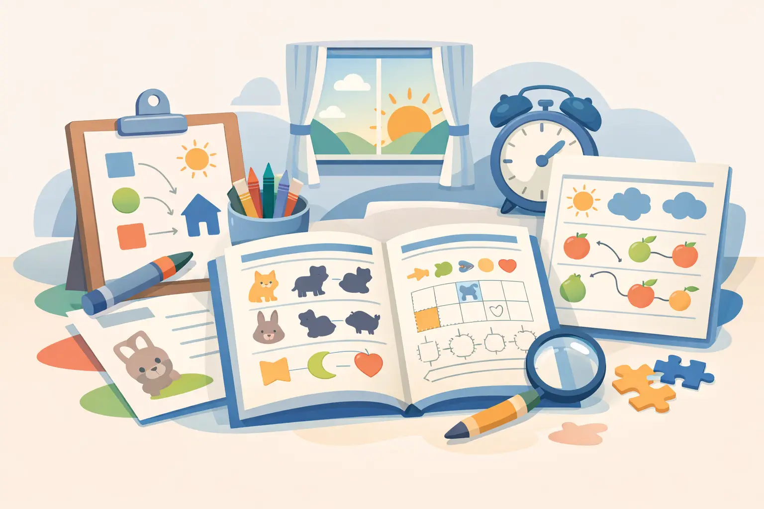 10 Best Preschool Morning Worksheets to Try