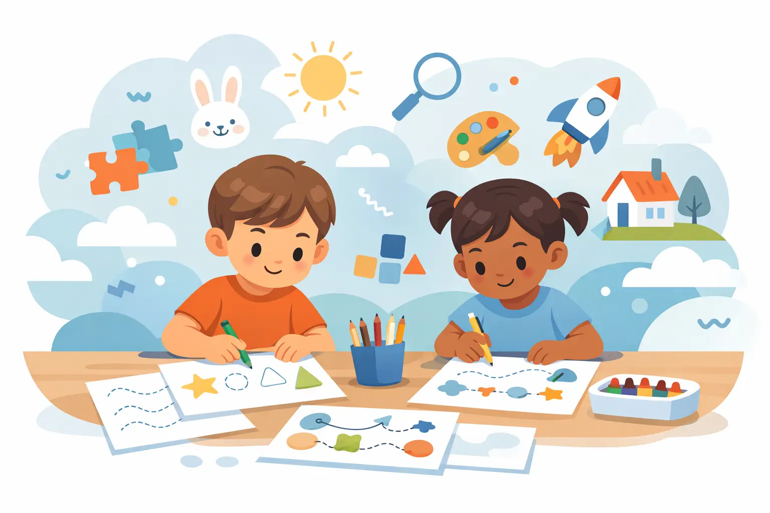 Preschool Worksheets That Make Practice Fun