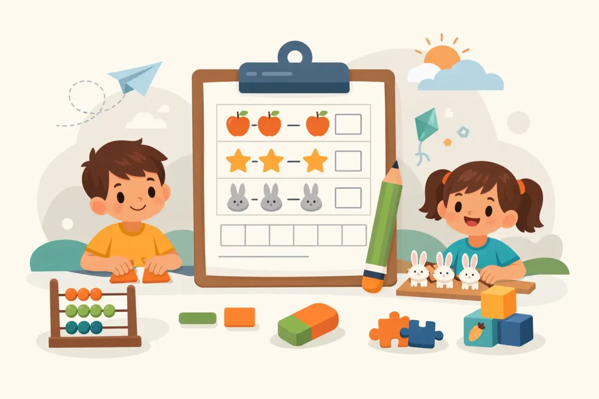 Subtraction Worksheets Kindergarten Kids Enjoy