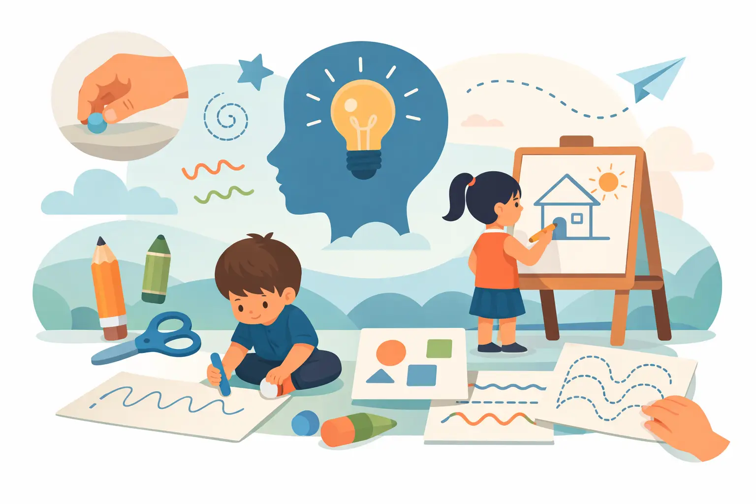 What Are Pre Writing Skills for Young Children?