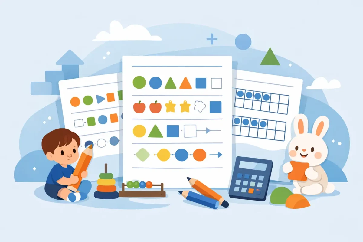 Early Math Worksheets Guide for Preschoolers