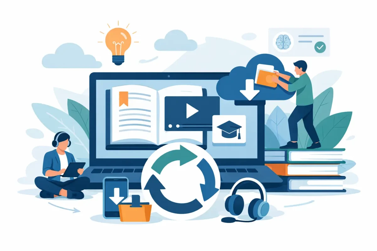 Are Digital Downloads Reusable for Learning?