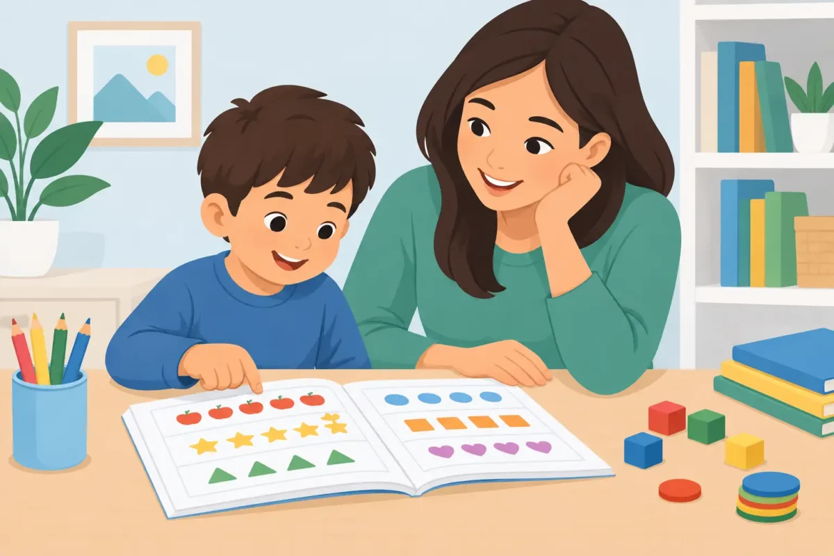 Kindergarten Math Workbook Review for Families
