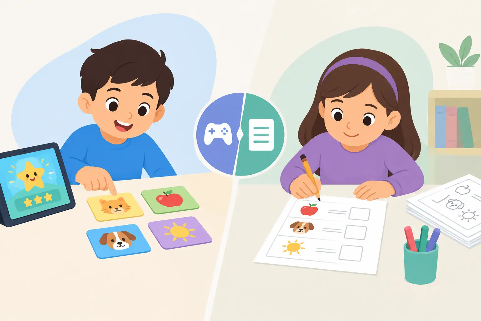 Phonics Games Versus Worksheets for Kids