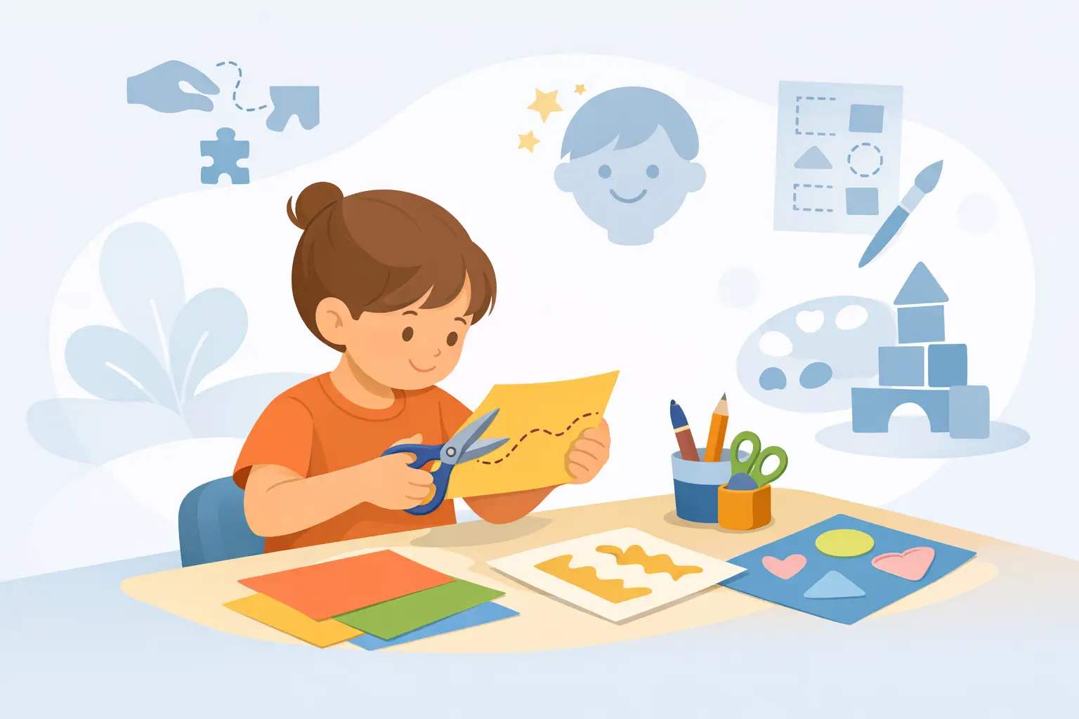 Preschool Scissor Practice That Builds Skills
