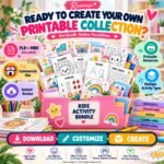 10 Million+ Kids Activity Sheets Bundle, Printable Worksheets & Coloring Pages, PLR MRR Digital Download - Image 9
