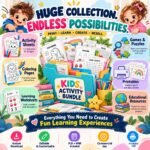 10 Million+ Kids Activity Sheets Bundle, Printable Worksheets & Coloring Pages, PLR MRR Digital Download - Image 2