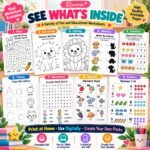 10 Million+ Kids Activity Sheets Bundle, Printable Worksheets & Coloring Pages, PLR MRR Digital Download - Image 7