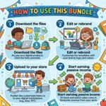 10 Million+ Kids Activity Sheets Mega Bundle PLR MRR | Create & Sell Coloring Books | Kids Educational Bundle | Montessori Book Busy Book - Image 2