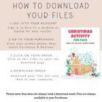 100+ Christmas Activity Pages | Editable Canva Templates | Kids Printables, Coloring, Mazes, Games & Worksheets | MRR - Image 8
