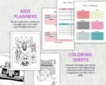 10,000+ Kids Educational Printables PLR MRR Bundle | Preschool and Kindergarten Worksheets, Coloring Pages, Learning Activities - Image 5