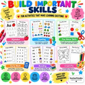1,000,000+ Kids Printables Bundle PLR MRR | Coloring Pages Worksheets Learning Activities | Preschool Kindergarten PDF - Image 3