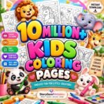 10,000,000+ Coloring Pages Bundle Plr Mrr | 100,000+ Coloring Books Pdf Png Svg Ai | Kids & Adults