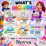 10,000,000+ Whole Shop Bundle Kids Educational Resources and Coloring Books PLR and MRR, worksheets, activities, printables and more, Gift - Image 2