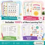 15,000+ Kids Activity Pages Bundle PLR MRR Rights, Preschool Worksheets, Kindergarten Printables, Homeschool Pack - Image 5