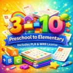 21000+ Kids Worksheets Bundle Homeschool Classroom Printables Mega Library PLR MRR - Image 3