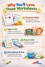 22,000+ Kids Worksheets Learning Vault PLR MRR Preschool to Elementary Printables - Image 2