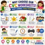 250+ CVC Phonics Worksheets | Kindergarten Phonics Activities | Reading Practice Printable PDF - Image 10
